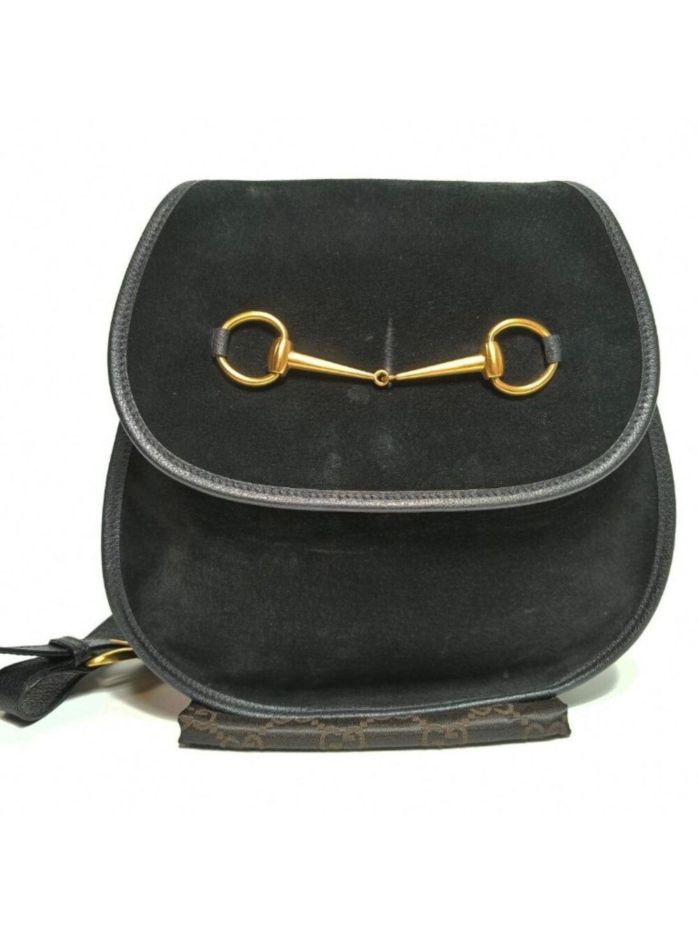 Gucci Vintage Gucci Horsebit Gold Black